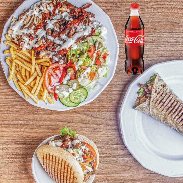 Kebab Na Cienkiem + Napój 0,5l